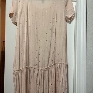 Aerie Pink Mini Dress with Star Accents